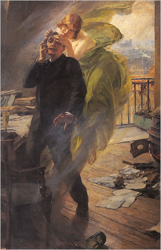 Albert Maignan: The Green Muse, 1895