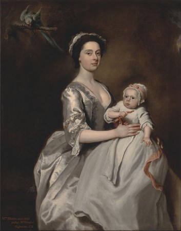 1730-Joseph_Highmore_-_Mrs._Sharpe_and_Her_Child_-_Google_Art_Project