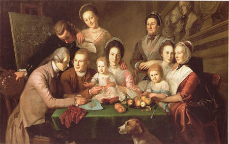 The_peale_family_charles_willson_peale
