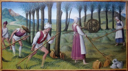 Illumination from ‘Hours of Henry VIII’ (c. 1500), The Morgan Library & Museum, MS H.8, fol. 3v.
