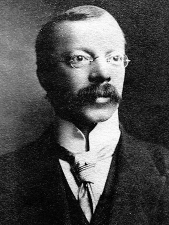Doctor Hawley Harvey Crippen who was arrested for murder in 1910 while onboard a transatlantic liner the SS Montrose, becoming the first fugative caught by using wireless telegraphy, he was found guilty and hanged.